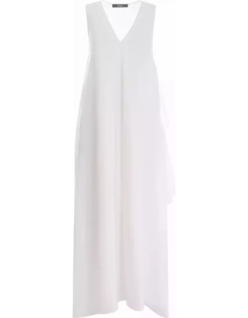 Dress Herno Made Of Viscose And Linen