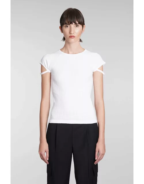 Helmut Lang T-shirt In White Cotton