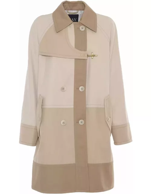 Fay Jaqueline Double-breasted Trench Coat