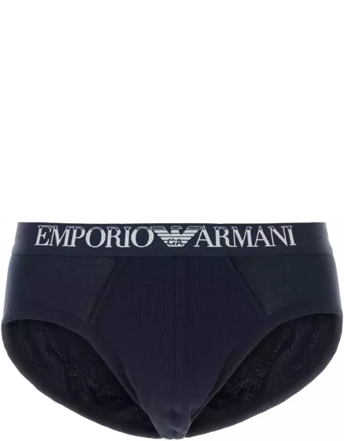 Emporio Armani Multicolor Stretch Cotton Brief Set