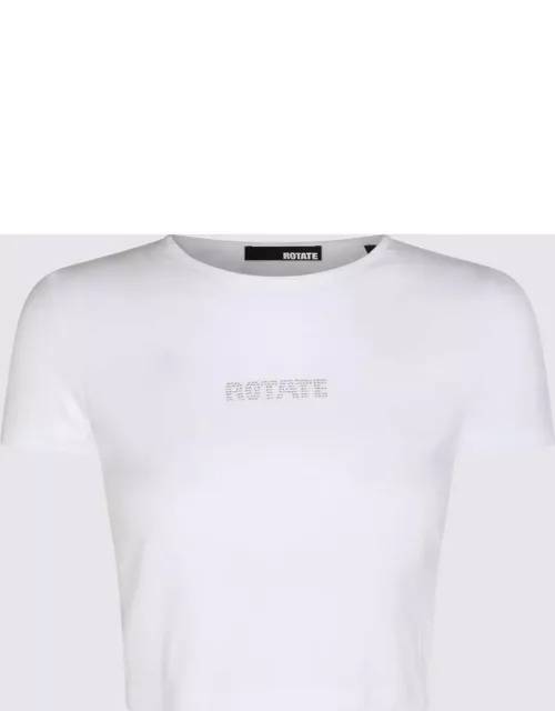 Rotate by Birger Christensen Bright White Cotton May T-shirt