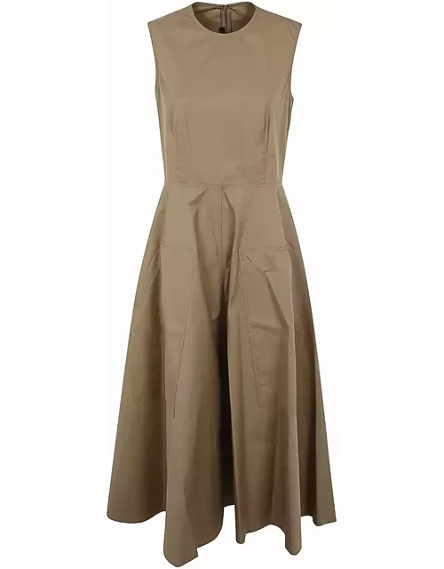 Sofie d'Hoore Long Dress With Two Applied Pocket
