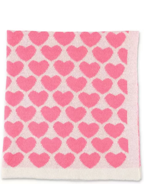 Bonton Hearts Blanket
