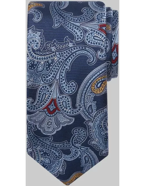 JoS. A. Bank Men's Reserve Collection Paisley Swirl Tie, Navy, One