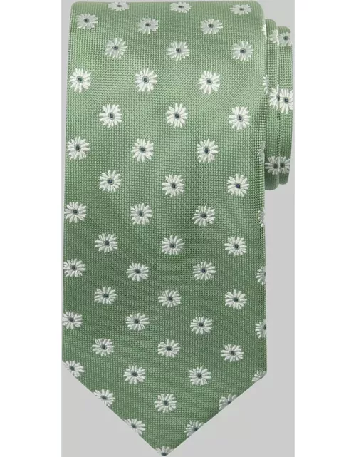 JoS. A. Bank Men's Daisy Tie, Green, One