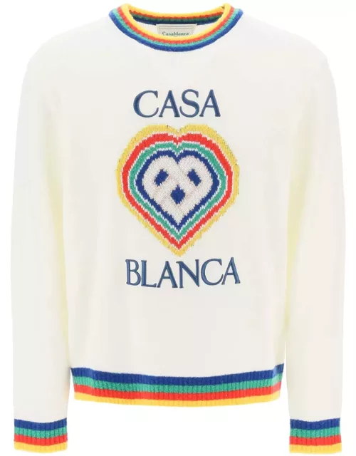 Casablanca Virgin Wool Blend Sweater
