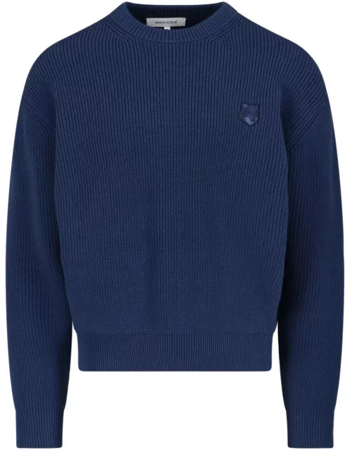 Maison Kitsuné 'Bold Fox Patch' Sweater