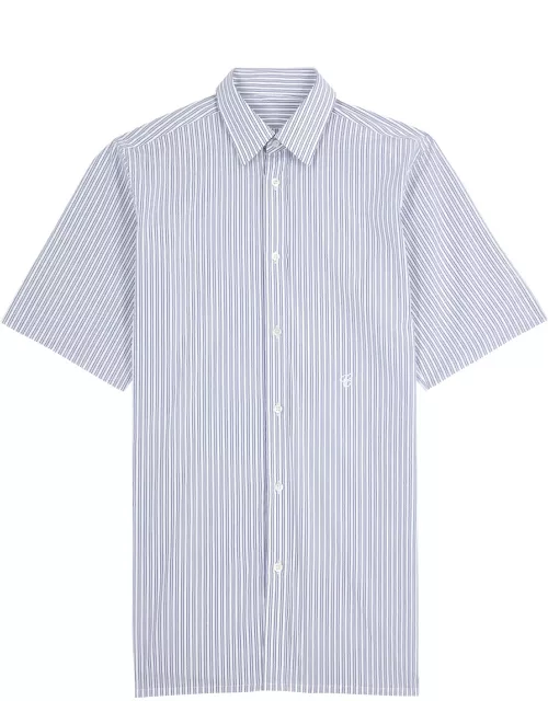 Maison Margiela Striped Cotton Shirt - White And Blue - 39 (C15.5 / M)
