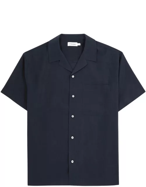 Frame Twill Shirt - Navy