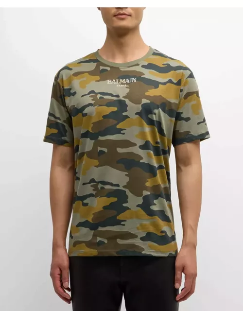 Men's Camo Straight-Fit T-Shirt
