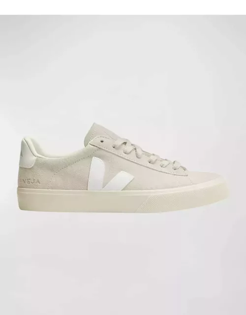 Campo Mix Leather Low-Top Sneaker