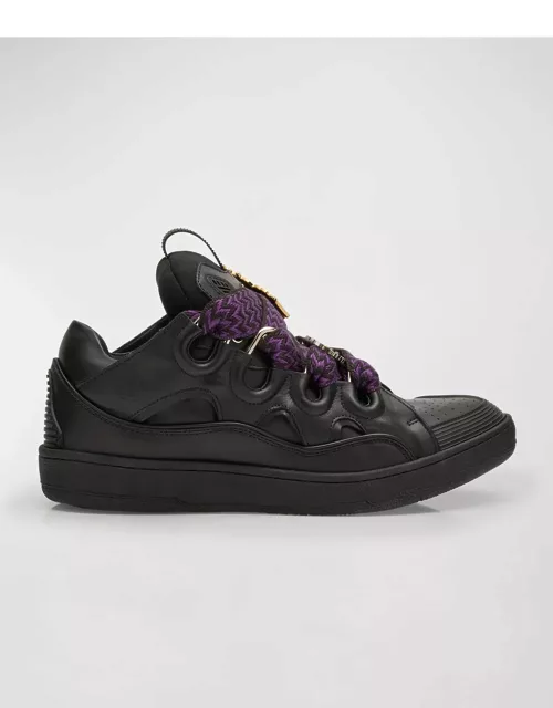 x FUTURE Men's Curb Leather Low-Top Sneaker