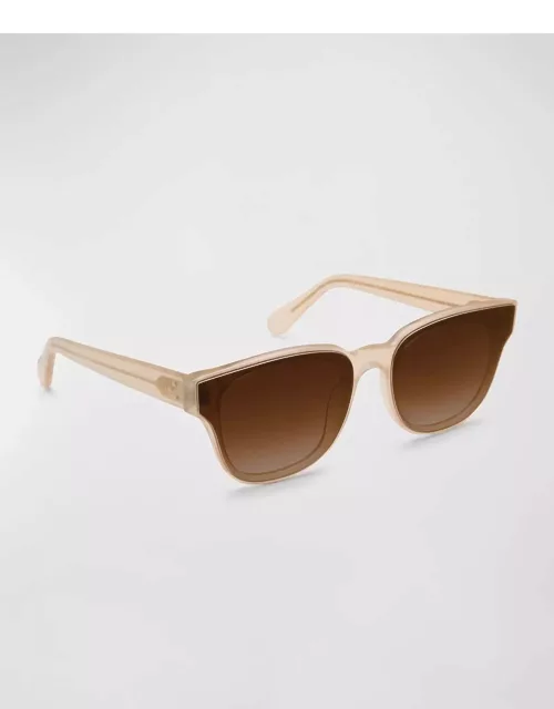 Webster Nylon Acetate Square Sunglasse
