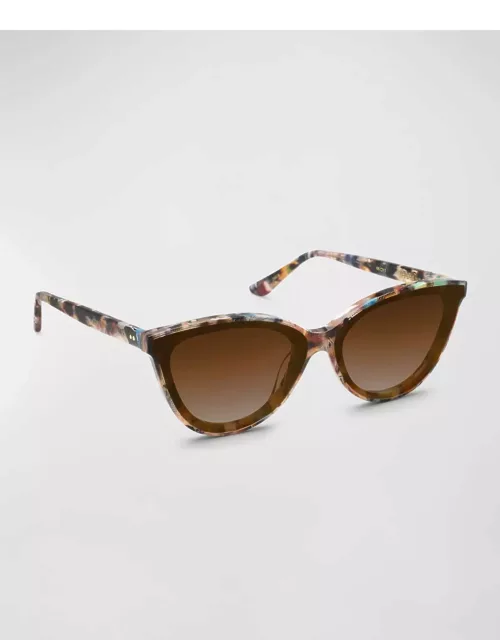 Monroe Nylon Acetate Cat-Eye Sunglasse