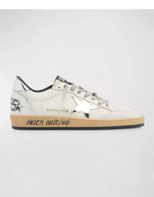 Men's Ball Star Leather Low-Top Sneaker