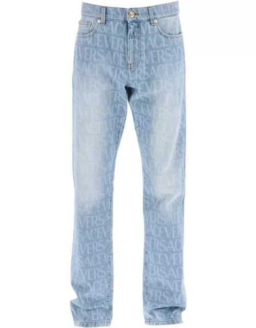 Versace 5-pocket Straight-leg Jean