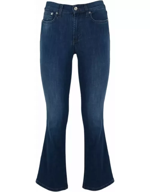 Roy Rogers Flare Cropped Jean