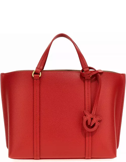 Pinko Classic Leather Shopper Bag