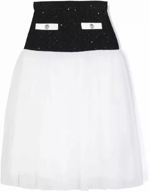 Balmain Skirt With Insert Design