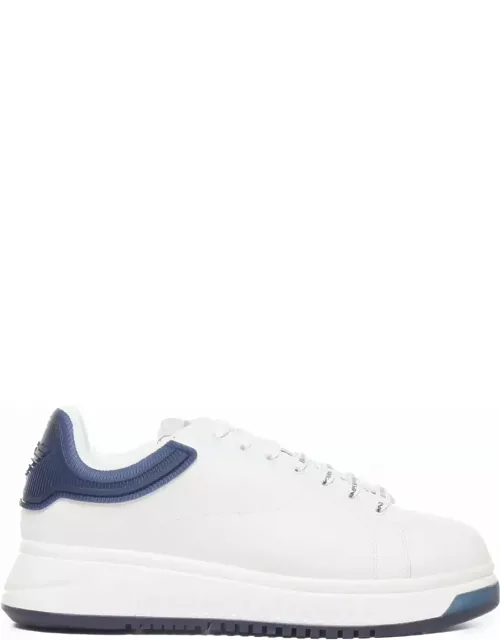 Emporio Armani Sneakers With Contrasting Rivet