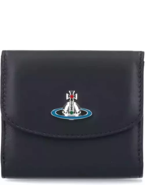 Vivienne Westwood Logo Flap Wallet
