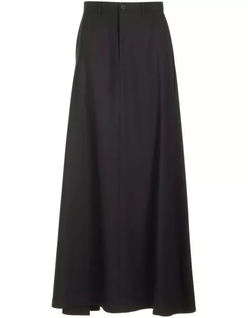 Balenciaga Flared Maxi Skirt