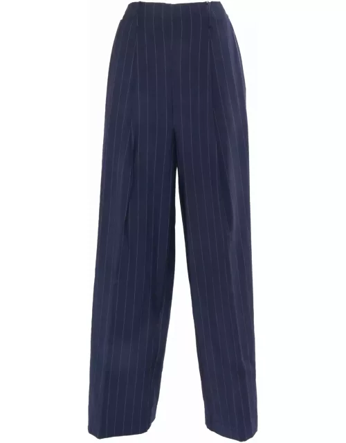 Ballantyne Loose-fit Blu Trouser