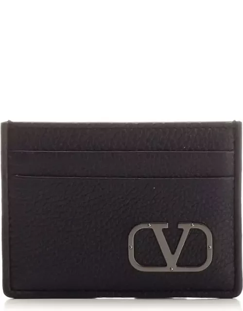 Valentino Garavani Leather Card Holder