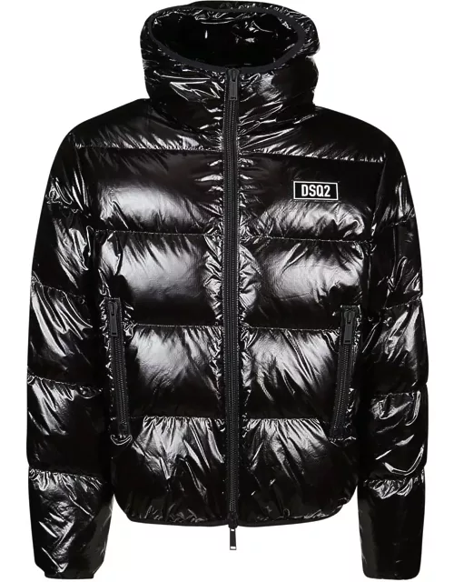 Dsquared2 Logo Patch Padded Down Jacket