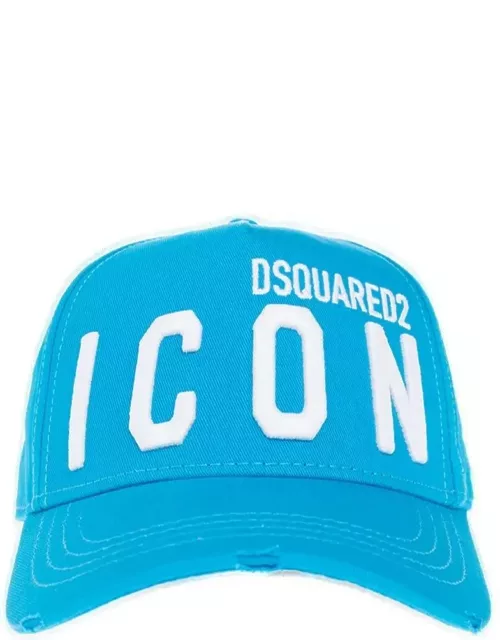 Dsquared2 Be Icon Light Blue Baseball Cap