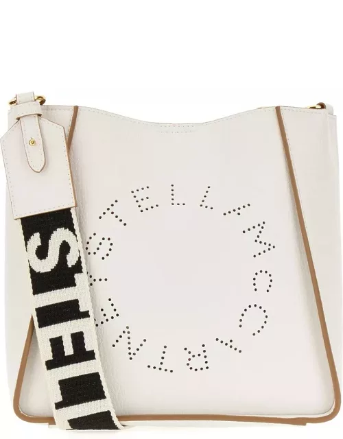 Stella McCartney Logo Perforated Crossbody Bag