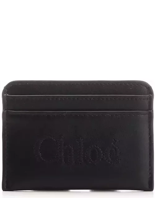 Chloé Black Card Holder