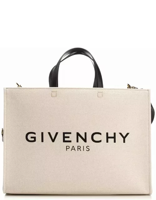 Givenchy g Canvas Tote Bag