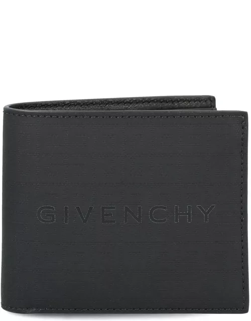 Givenchy Allover 4g Pattern Bifold Wallet