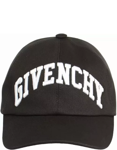 Givenchy Logo Embossed Cap