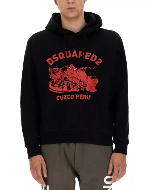 dsquared sweatshirt "d2 cuzco"