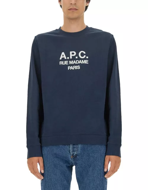 a.p.c. "rufus" sweatshirt