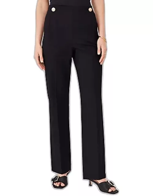 Ann Taylor The Pencil Sailor Pant in Twill - Curvy Fit