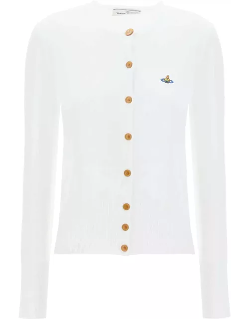 VIVIENNE WESTWOOD bea cardigan with logo embroidery