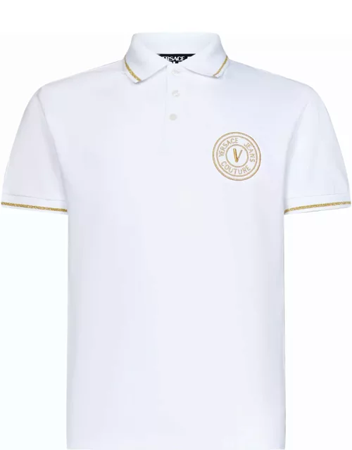 Versace Jeans Couture V-emblem Polo Shirt