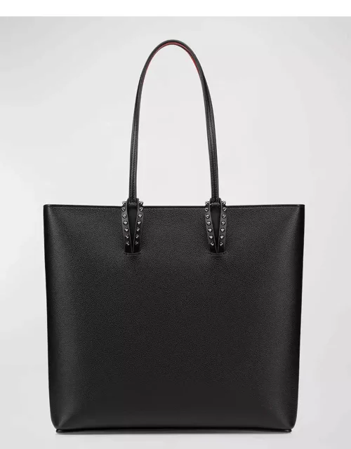 Cabata Zipped NS Tote in Leather