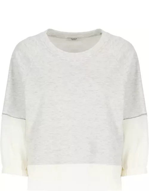 Peserico Cotton And Silk Sweatshirt