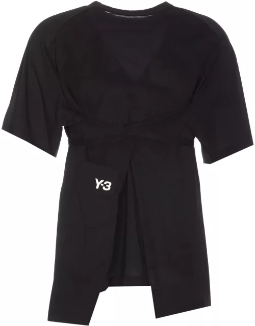 Y-3 Logo Closure T-shirt