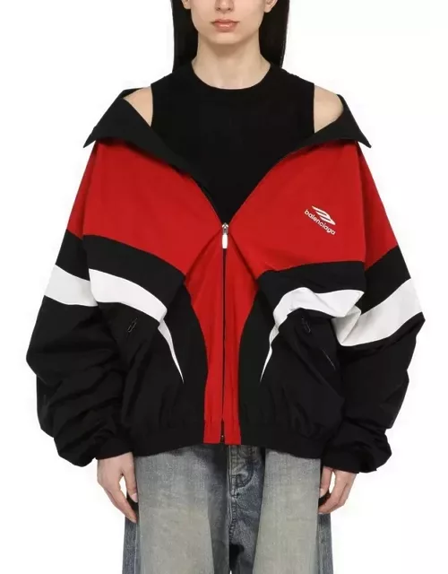 Off Shoulder Tracksuit 3B Sports Icon black/red/white Jacket