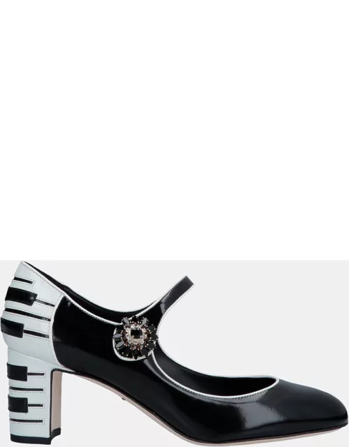 Dolce & Gabbana Leather Mary Jane Pumps