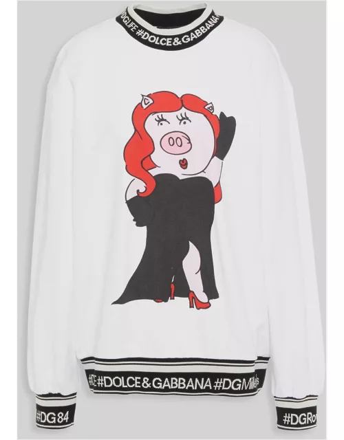 Dolce & Gabbana Cotton Long Sleeved Top 36 IT