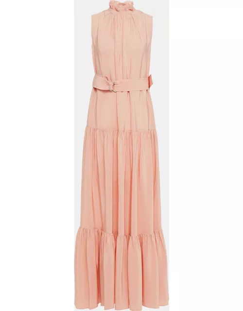 M Missoni Pink Silk Maxi Dress L (IT 44)