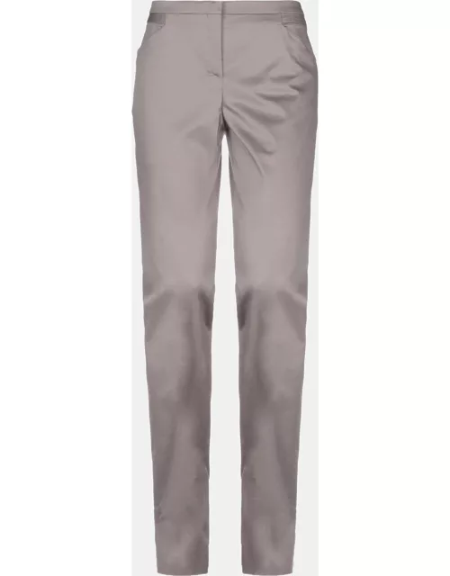 Giorgio Armani Grey Cotton Trouser