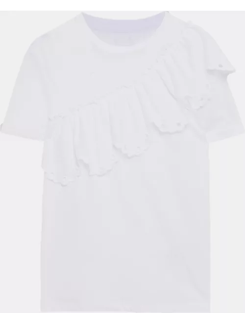Red Valentino Cotton Short Sleeved Top