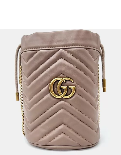Gucci GG Marmont Mini Bucket Bag (575163))